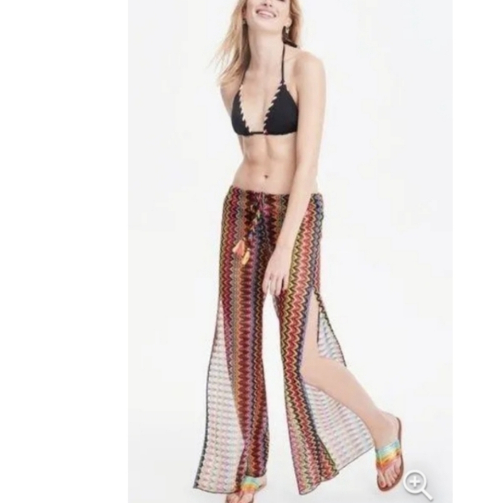 Colorful Sheer Beach Pants